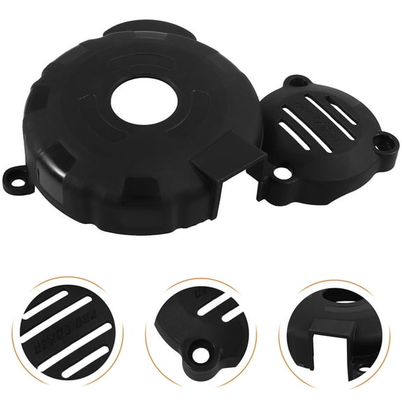 CRILSTYLEO ATV Engine Cover Motorcycle Clutch Guard Pump Protection 21.0x15.5x3.5in Plastic 1Pcs