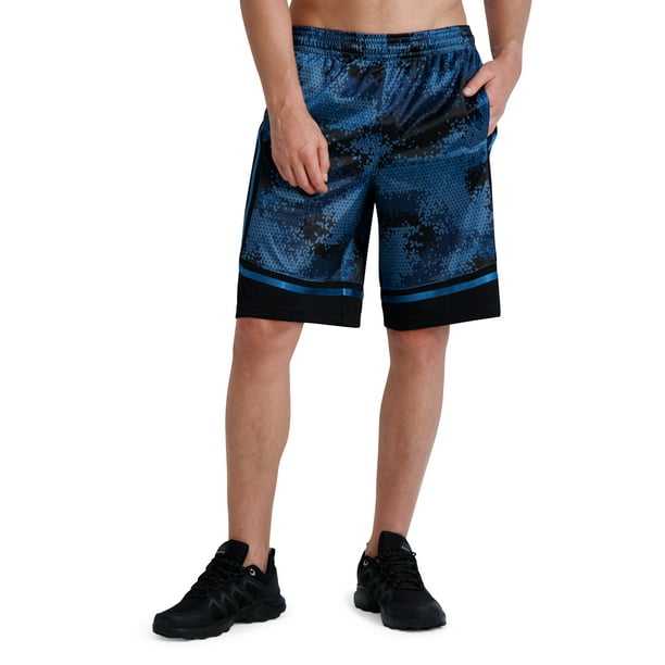 AND1 Men's and Big Men's Active Core 11" Home Court Basketball Shorts