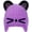 Cat Ears-purple, variant on Gils Sequin  Ears Beanie Earflap Hats Winter Knitted Hat Warm Snow Skull Skiing Caps 3-14