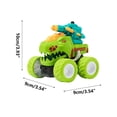 thumbnail image 3 of VANLOFE Toy Car Dinosaur Toy Education Dinosaur Toy Pull Back Car - 3 Realistic Pull Back Dinosaur Car Toys For Christmas Gifts For Kids Boys And Girls 3+, 3 of 6