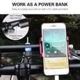 thumbnail image 6 of Cycle  Handlebar Extended Bracket USB Charging Power Bank Bike Front Light Mount Bar Holder Multifunction Cycle Aluminium Alloy Handlebar Extender Handlebar Extension, 6 of 7