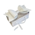 thumbnail image 2 of Caja de regalo con flores y pasteles para San Valentín, romántica caja con tapa transparente Blanco, 2 of 5