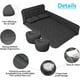thumbnail image 3 of Colchón inflable para coche ISWEES, cama de coche, SUV, con bomba eléctrica, 3 of 9