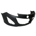 thumbnail image 2 of CAPA For 12-15 Mazda5 Front Bumper Cover w/o Sensor Holes MA1000234 C51350031ABB, 2 of 4
