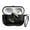 Copper, variant on Case for Apple AirPods Pro 3 rd Generation 2025,3D Case with Lock & Keychain Cool Carbon Fiber PC Full Body Shockproof Hard Shell Protective Cover,Black