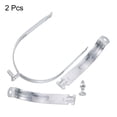 thumbnail image 3 of Uxcell 2Pack 6-1/2" EMT Strut Clamps Steel with Bolt Nut for Rigid Conduit and Pipe, 3 of 5
