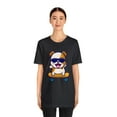 thumbnail image 4 of Skateboarding Bulldog Unisex T Shirt, 4 of 12