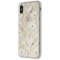 Sonix Hybrid Case for iPhone Xs Max - Clear / Ditsy Daisy (White Flowers)