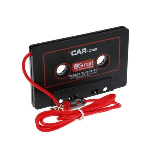 ISmart Universal Car Stereo Cassette Tape Adapter to 3.5 mm AUX