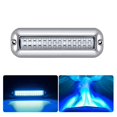 thumbnail image 3 of 50W 42 Luz de Popa Acero Inoxidable Impermeable Marino Submarino PontóN LáMpara de Popa Universal, Azul, 3 of 5
