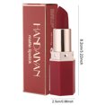 thumbnail image 3 of Lápiz labial mate sin alcohol, 6 colores para mujeres, regalos de lápiz labial (escarlata) DQrwqpou  Cuidado Belleza, 3 of 3