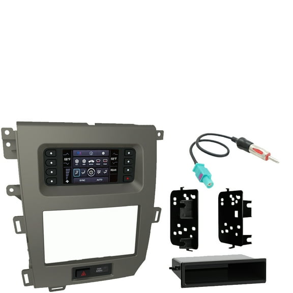 Ford Edge 2011-2014 Single or Double DIN Stereo Harness Radio Install Dash Kit