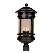 2396-ORB-Designers Fountain-Sedona - Three Light Outdoor Post Mount