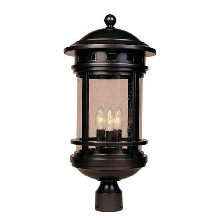 2396-ORB-Designers Fountain-Sedona - Three Light Outdoor Post Mount