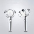 thumbnail image 2 of Queilt Shower Head, Adjustable High Pressure Shower Head with 3 Jet Modes, Anti-Limescale Bathroom Shower Toilet Hand Shower with Stop Button, Water Saving Shower Head, Chrome, 2 of 4