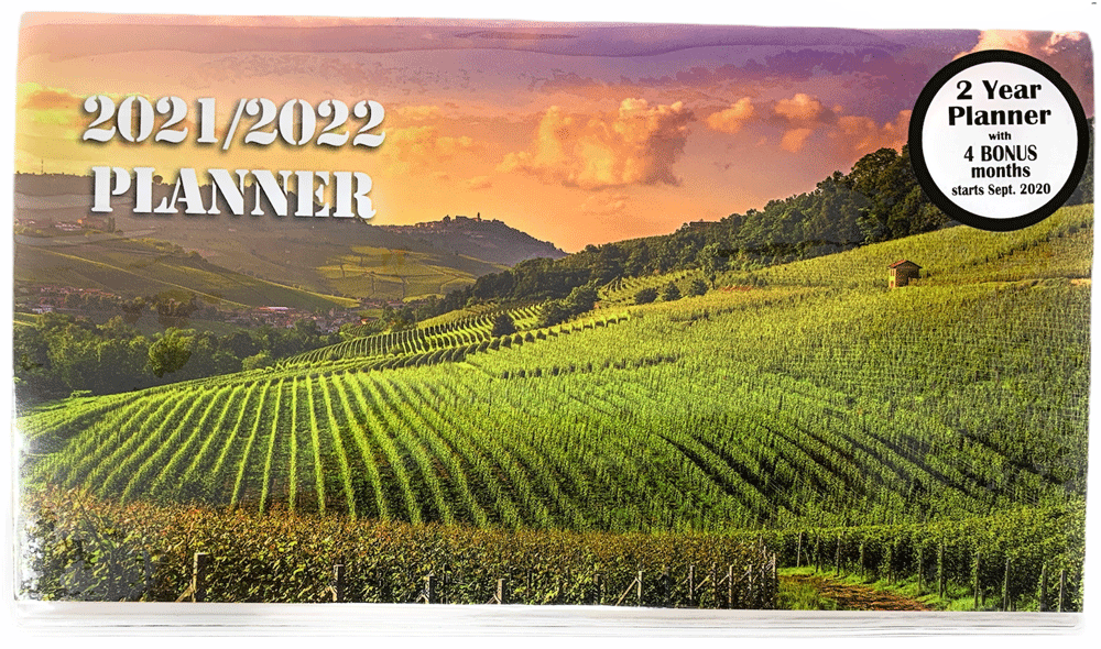 Details about   2-Year Pocket Planner 2021-2022 WINE COUNTRY 