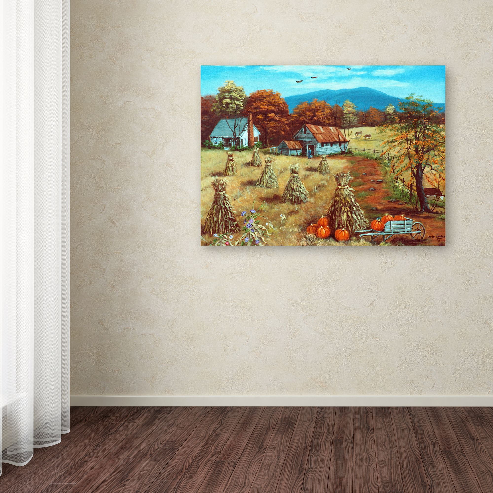 Trademark Fine Art 'Autumn' Canvas Art by Arie Reinhardt Taylor
