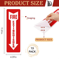 thumbnail image 3 of Fire Extinguisher Signs, 15 Pack 4x12 Inch Fire Extinguisher Signs for Home Business, Self Adhesive Safety Sticker Sign, 3 of 7