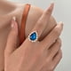 thumbnail image 4 of Conjunto de collar y pendientes con colgante de gota de agua de cristal para mujer y niña, pulsera, collar y pendientes, regalo de San Valentín, collar de aleación., 4 of 5