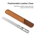 thumbnail image 5 of Stainless Steel Nail File With Anti-slip Handle And Leather Case, Double Sided And Files Nails Easily For Men And Woman, 5 of 5