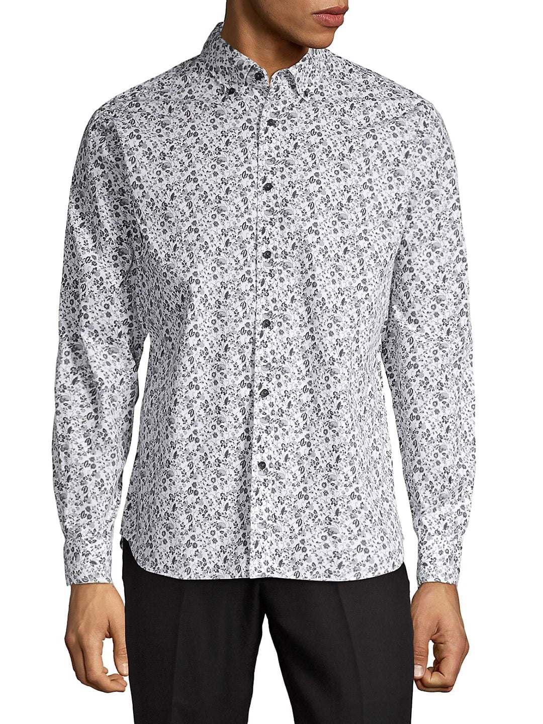 black and brown shirt