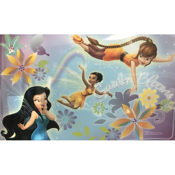Disney Fairies Garden Blooms Plastic Placemat (Pack of 4)