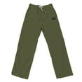 thumbnail image 5 of Work Pants for Men Black Men's Corduroy Cargo Pants Drawstring Elastic Waist Baggy Sweatpants Casual Loose Fit Wide Leg Pant with Pockets, 5 of 6