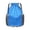 Blue, variant on Drawstring Backpack with Side Mesh Pockets and Expandable Bottom Compartment, Oxford Cloth Gym Sack for Workout and Travel, Black