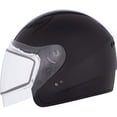 thumbnail image 4 of CKX Vg977 Open Face Snowmobile Helmet Black 349253, 4 of 10