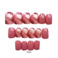 thumbnail image 4 of Seitruly Uñas postizas encantadoras cortas de mano Multicolor pequeñas manicuras manos consejos de arte DIY accesorios de belleza manicura de uñas Juegos de manicura Seitruly CE012451-00B, 4 of 6