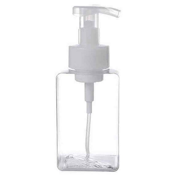 WEGFTDUOP 400ml Foaming Soap Dispenser Refillable Foam Pump Bottle for Liquid Soap