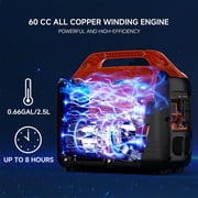 AIVOLT 1600 Watts Gas Powered Portable Quiet Inverter Generators for Home Use Emergency and Camping, EPA Compliant, Low Oil Shutdown
