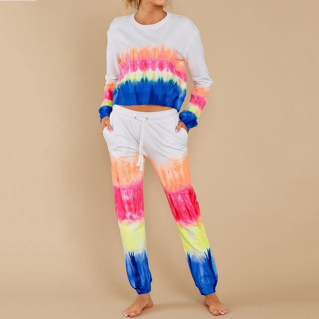 SMihono Pantalon en Lin pour Femmes Mode Grande Taille Décontracté Ample Col Rond Manches Longues Pantalon de Costume Décontracté pour la Maison Pantalon Large pour Femmes, jusqu'à 65 % de Réduction!