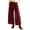 *Wine, variant on ClodeEU Women Velvet Wide Leg Pants, Elastic Drawstring High Waist Vintage Trousers ,Fall Casual Loose Pants ,Women's Plus L