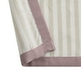 thumbnail image 2 of Beautiful Skinny Stripe Porcini Taupe Rose Pink Shower Curtain by Drew Barrymore, 72" x 72", 2 of 5