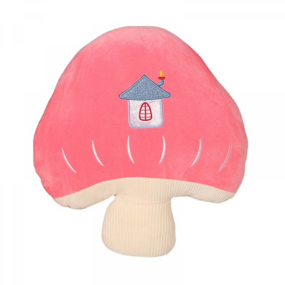YSTINNG 17.7 inch Mushroom Plush Toy Squishy Pillow Cute Mushrooms Plushie Doll Stuffed Animal Toy Gift for Kids Girls Ladies A311-001