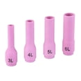 thumbnail image 3 of 5 Uds 796F TIG Alúmina Taza de Boquilla de Cerámica para WP 9 20 25TIG Soplete de Soldadura Cola Tazas de cerámica de alúmina, 3 of 8