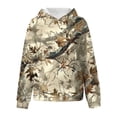 thumbnail image 6 of Xudanell Camo Hoodies For Teen Girls Oversized Long Sleeve Sweatshirt Hooded Cute Y2K Hoodie Teen Outfits 2-14 Years Gold,Size 4-5 Years, 6 of 7