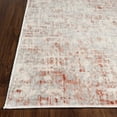 thumbnail image 3 of BNM Distressed Abstract Indoor Area Rug, 7' 6" x 9' 6", Rust, 3 of 6