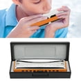 thumbnail image 4 of Instrument à Vent Professionnel, Blues Harmonica 10 Trous Performance Finement Réglée, 4 of 9
