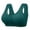 Dark Green, variant on Daisy Bra for Seniors, Front Snap Closure Bras, Front Snaps Daisy Bras for Older Women Complexion 40
