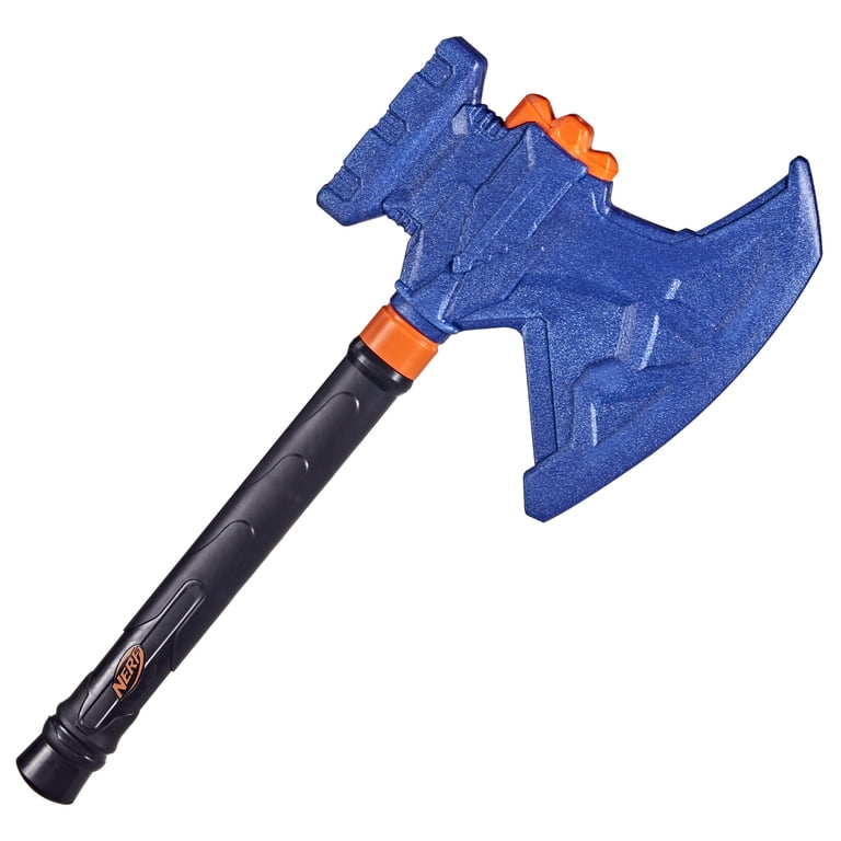 Nerf Storm Rage Thunderbeast Axe, Foam Head, 21” Axe, Nerf Toy, 6+