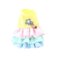 thumbnail image 2 of SPRING PARK Pets Clothes, Adorable Tutu Dog Dress Flower Decoration Puppy Dog Princess Dresses for Summer, 2 of 7