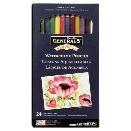 General's Watercolor Pencils Set/24