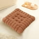 thumbnail image 5 of Cojín de suelo grueso para sala de estar, tatami extragrande de 40 x 40 cm relleno de espuma con funda extraíble, cómodo asiento para adultos e invitados. Aestivo | Café | AESTIVO, 5 of 7