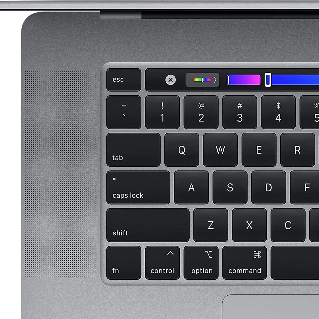 MacBook Pro 16 (2019) Space Gray, Intel Core i7-9750H, AMD Radeon Pro 5500M, MacOS 14 Sonoma