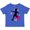 Royal Blue, variant on Inktastic Girl Playing Soccer Pink and Yellow Stars Girls Toddler T-Shirt