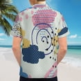 thumbnail image 6 of High Quality Hawaiian Shirts for Men Short Sleeve Aloha Beach Shirt Floral Summer Casual Button Down Shirts Blouses HPG9NX, 6 of 7