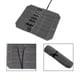 thumbnail image 4 of Rollo de cuchillos de Chef profesional, bolsa de almacenamiento de cuchillos plegable de lona encerada, soporte para cuchillos de cocina, organizador, rollo de almacenamiento de cuchillos de Chef, 4 of 4