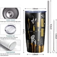 thumbnail image 2 of Mechanic Tools Box Coffee Tumbler for Engineer Men 20 oz Vacuum Insulated Stainless Steel Travel Mug Gifts Machine Tool Box Cup, 2 of 6
